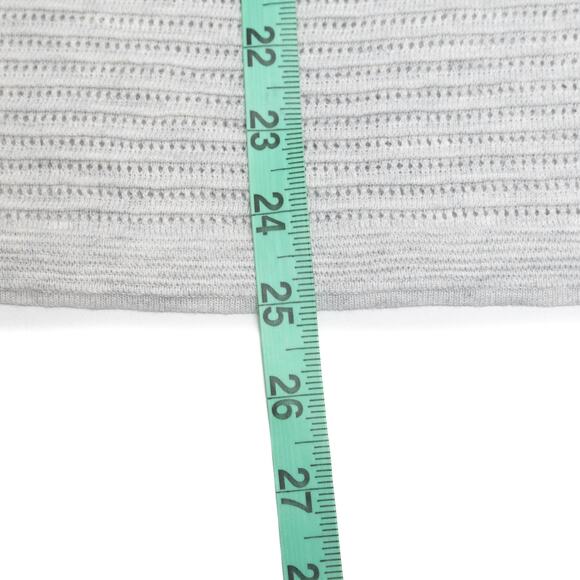 One Grey Day Gray Cotton Sweater Size Large - Picture 8 of 11